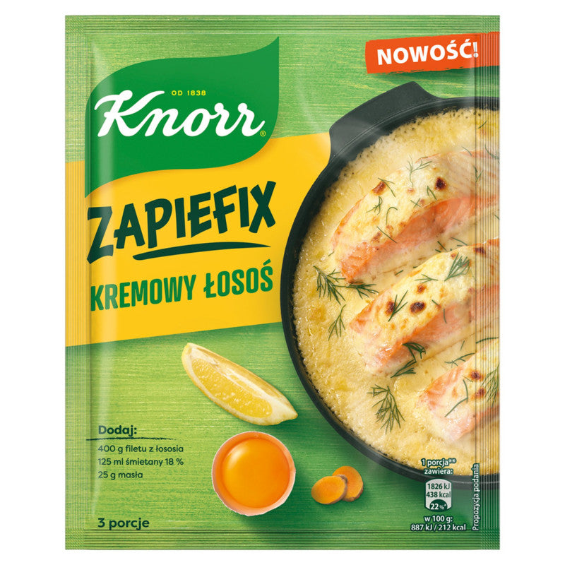 Knorr Zapiefix kremowy łosoś 35 g